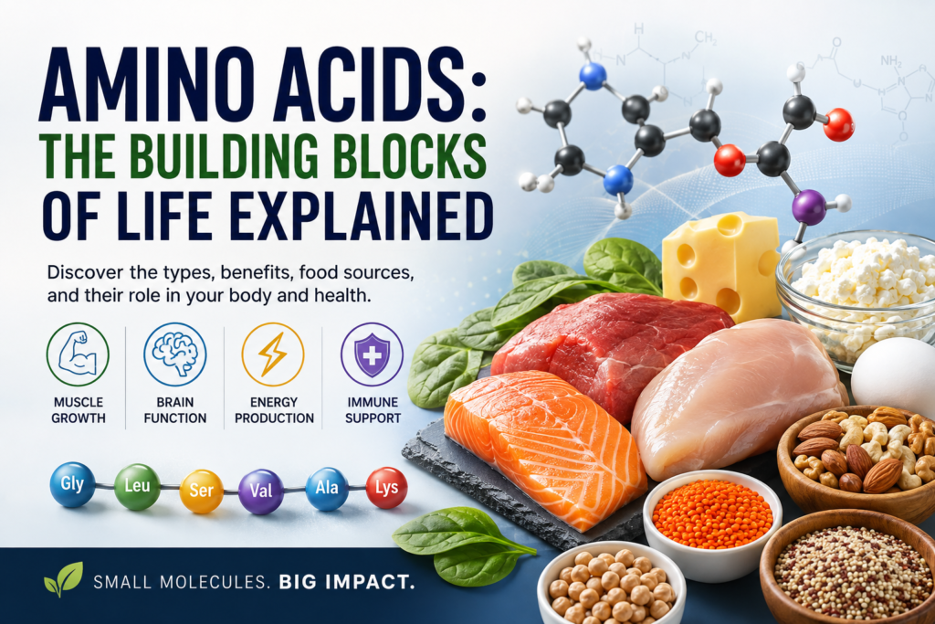 Amino Acids: The Building Blocks of Life Explained