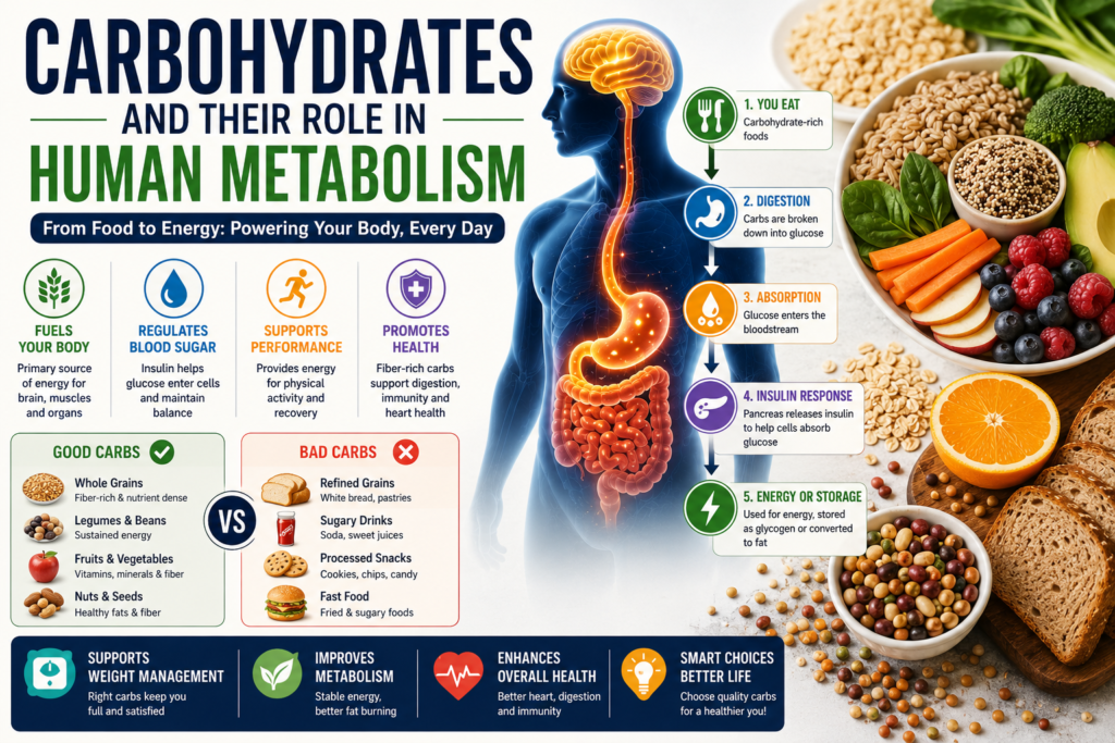 Carbohydrates and Their Role in Human Metabolism