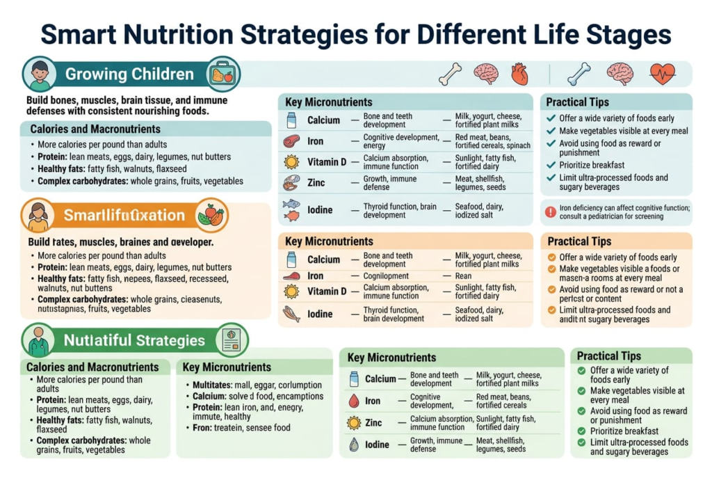 Smart Nutrition Strategies for Different Life Stages